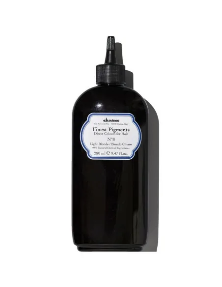 Davines - Gel de Coloración Rubio Claro Nº8 Finest Pigments Light Blonde 280 ml