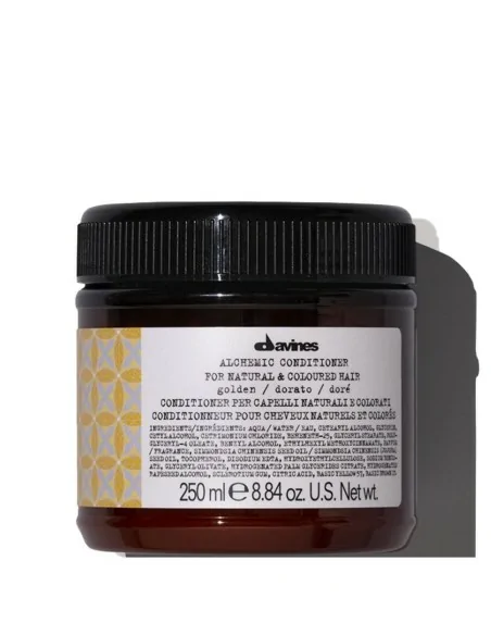 Davines - Acondicionador con Pigmentos Dorado Alchemic Golden 250 ml