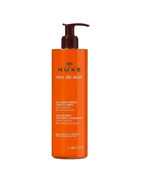 Nuxe - Gel Limpiador de Rostro y Cuerpo Rêve de Miel 400 ml