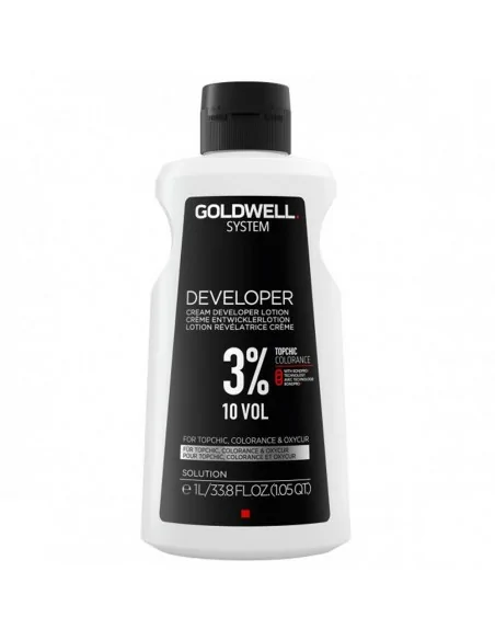 Goldwell - Loción Reveladora System Topchic/Colorance 3% 10 vol 1000ml