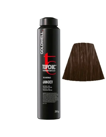 Goldwell - Topchic 6NN@CV Rubio Extra Oscuro | Violeta Claro 250 ml