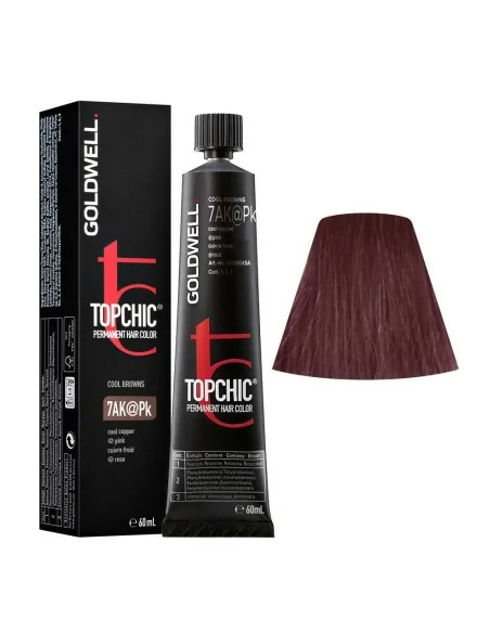 Goldwell - Topchic 7AK@Pk Cobre Claro | Rosa 60 ml