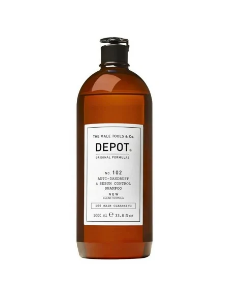 Depot - Sebulo regulierendes und schuppenhemmendes Shampoo Nº102 Anti-Schuppen & Talgkontrolle 1000 ml