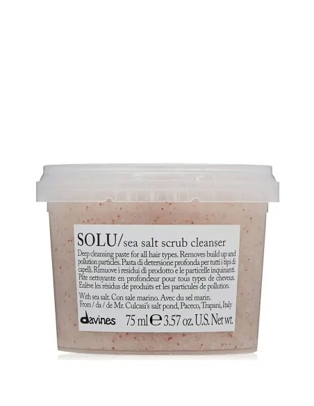 Davines - Pasta Exfoliante Solu Sea Salt Scrub Cleanser 75 ml