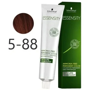 Schwarzkopf - Essensity Ammonia-free Permanent Colour Creme 5-88 Light Brown Extra Red 60 ml