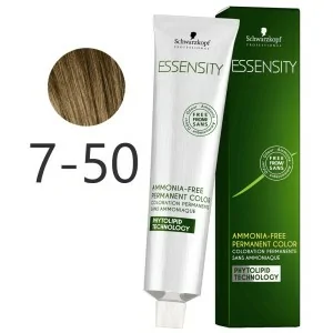 Schwarzkopf - Essensity Ammonia-free Permanent Colour Creme 7-50 Medium Blonde Gold Natural 60 ml