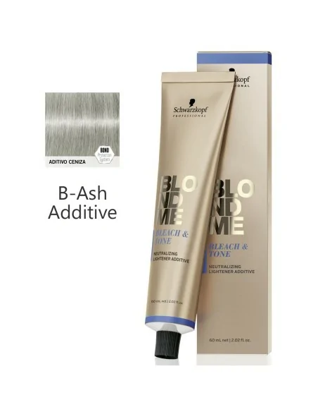 Schwarzkopf - BlondMe Bleach & Tone B-Ash Additive 60 ml