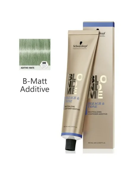 Schwarzkopf - Crema Decolorante y Matizadora BlondMe B-Matt Additive 60 ml