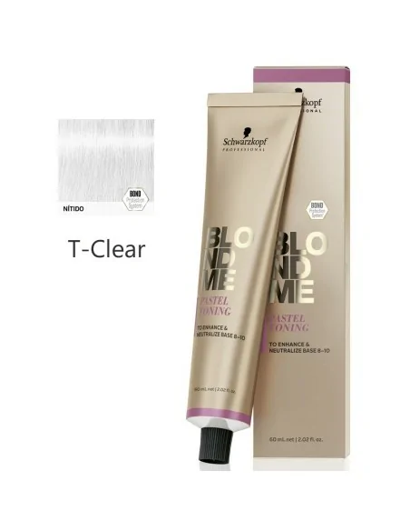 Schwarzkopf - Crema Matizadora Pastel BlondMe T-Clear 60 ml
