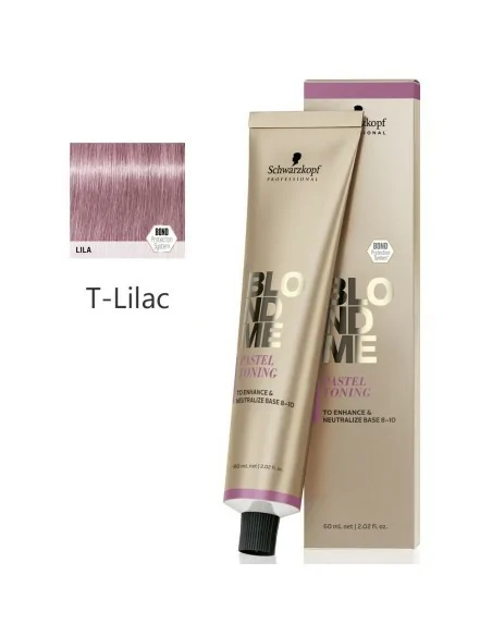 Schwarzkopf - Crema Matizadora Pastel BlondMe T-Lilac 60 ml