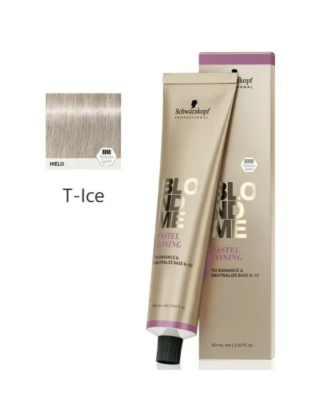 Schwarzkopf - Crema Matizadora Pastel BlondMe T-Ice 60 ml