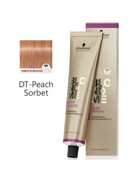 Schwarzkopf - Crema Matizadora Intensa BlondMe DT-Peach Sorbet 60 ml