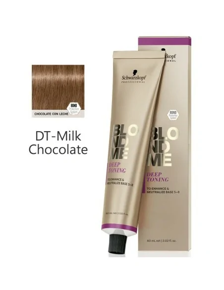 Schwarzkopf - Crema Matizadora Intensa BlondMe DT-Milk Chocolate 60 ml