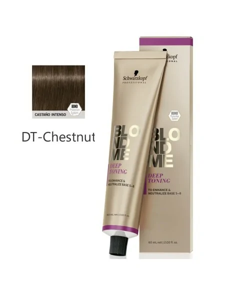 Schwarzkopf - Crema Matizadora Intensa BlondMe DT-Chestnut 60 ml