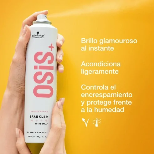 Schwarzkopf - Spray de Brillo OSiS+ Sparkler 300 ml