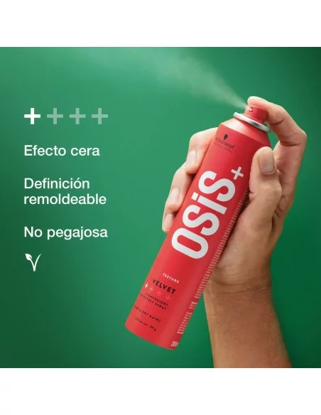 Schwarzkopf - Spray Efecto Cera OSiS+ Velvet 200 ml