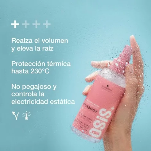 Schwarzkopf - Spray de Volumen OSiS+ Hairbody 200 ml