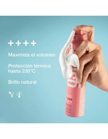 Schwarzkopf - Espuma de Fijación Extra-Fuerte OSiS+ Grip 200 ml