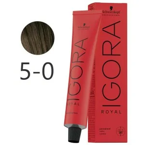 Schwarzkopf - Tintura Permanente Igora Royal 5-0 Castagna Luce Naturale 60 ml