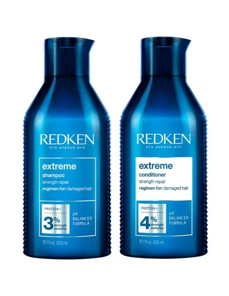 Redken - Pack Fortificante Extreme Shampoo 300 ml + Conditioner 300 ml