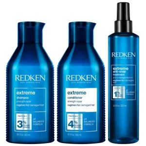 Redken - Fortifying Pack Extreme Shampoo 300 ml + Conditioner 300 ml + Anti-Snap 250 ml