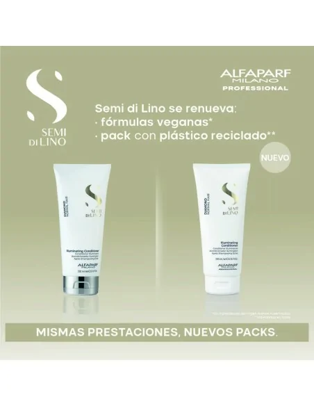 Alfaparf - Semi di Lino Diamond Illuminating Conditioner 250 ml | Coserty.com