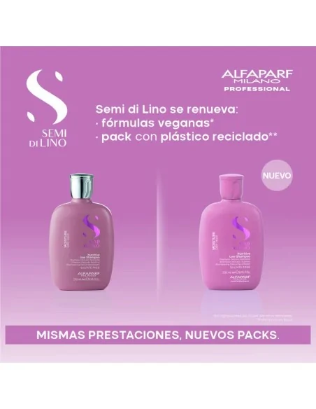 Alfaparf - Semi di Lino Moisture Nutritive Low Shampoo 250 ml