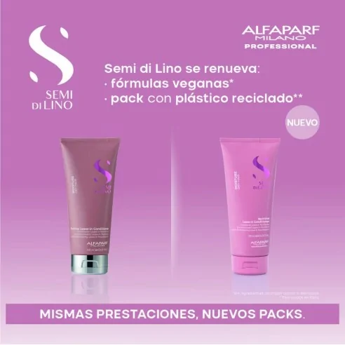 Alfaparf - Semi di Lino Moisture Acondicionador Nutritivo Leave-in 200 ml