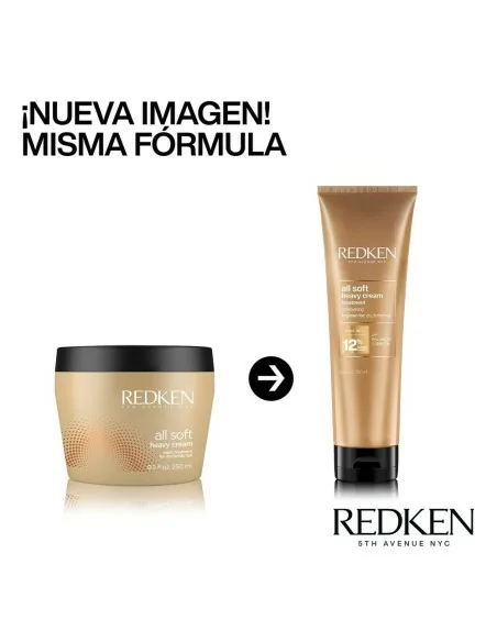 Redken - Mascarilla Ultra-Hidratante All Soft Heavy Cream 250 ml