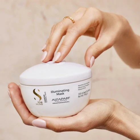 Alfaparf - Semi di Lino Diamond Illuminating Mask 200 ml | Coserty.com