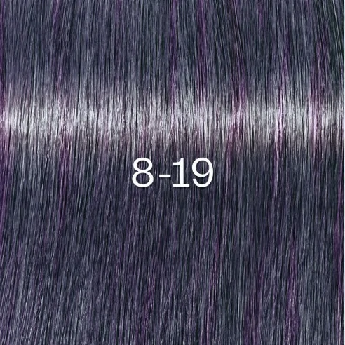 Schwarzkopf - Tinte sin Amoniaco Igora Zero AMM 8-19 Light Blonde Cendré Violet 60 ml