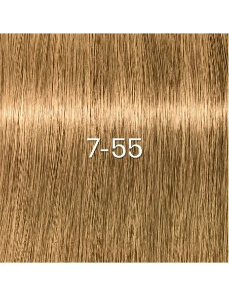 Schwarzkopf - Tinte sin Amoniaco Igora Zero AMM 7-55 Rubio Medio Dorado Intenso 60 ml