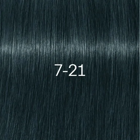 Schwarzkopf - Tinte sin Amoniaco Igora Zero AMM 7-21 Rubio Medio Humo Ceniza 60 ml