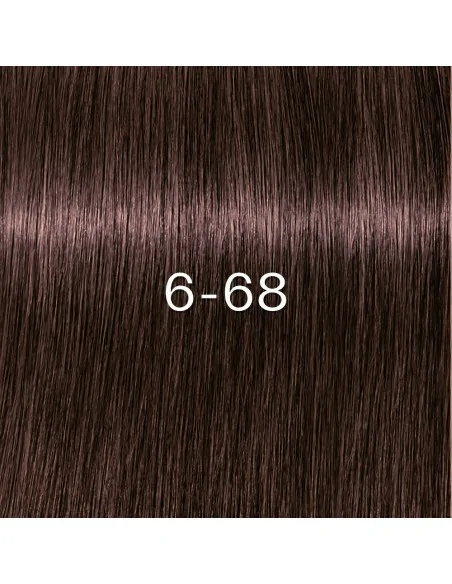 Schwarzkopf - Tinte sin Amoniaco Igora Zero AMM 6-68 Rubio Oscuro Chocolate Rojo 60 ml