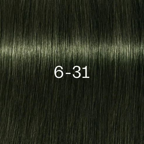 Schwarzkopf - Tinte sin Amoniaco Igora Zero AMM 6-31 Rubio Oscuro Mate Ceniza 60 ml