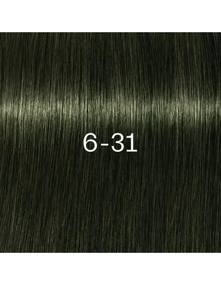 Schwarzkopf - Tinte sin Amoniaco Igora Zero AMM 6-31 Rubio Oscuro Mate Ceniza 60 ml