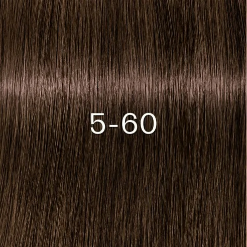 Schwarzkopf - Tinte sin Amoniaco Igora Zero AMM 5-60 Castaño Claro Chocolate Natural 60 ml