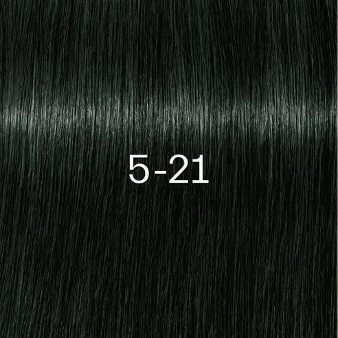 Schwarzkopf - Tinte sin Amoniaco Igora Zero AMM 5-21 Castaño Claro Humo Ceniza 60 ml