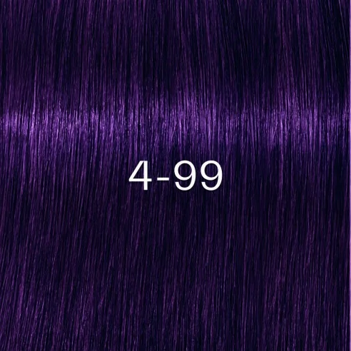 Schwarzkopf - Tinte sin Amoniaco Igora Zero AMM 4-99 Castaño Medio Violeta Intenso 60 ml