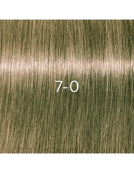 Schwarzkopf - Tinte sin Amoniaco Igora Zero AMM 7-0 Rubio Medio Natural 60 ml