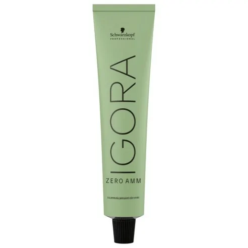 Schwarzkopf - Tinte sin Amoniaco Igora Zero AMM 7-0 Rubio Medio Natural 60 ml
