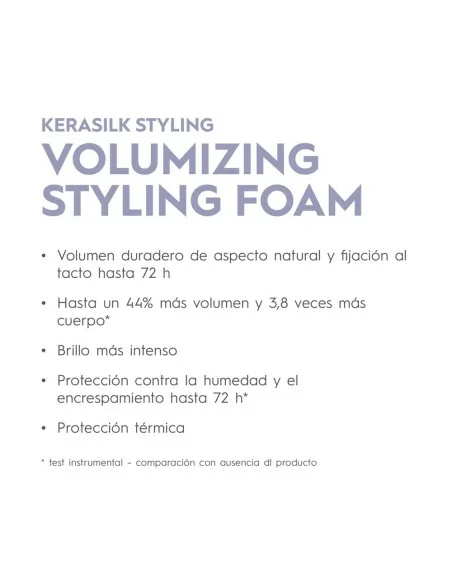 Kerasilk Styling - Espuma Ligera sin Aerosol Volumizing Styling Foam 150 ml