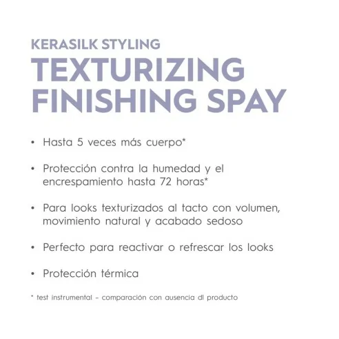 Kerasilk Styling - Laca Texturizing Finishing Spray 75 ml