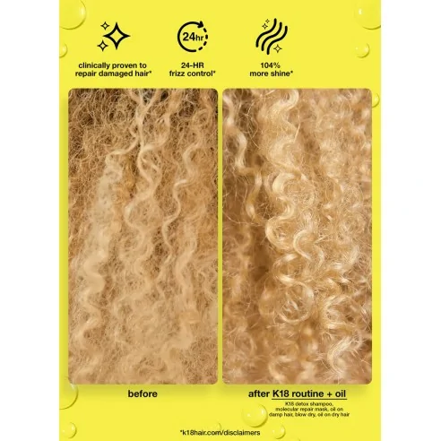 K18 - Aceite Capilar Reparador Molecular 30 ml