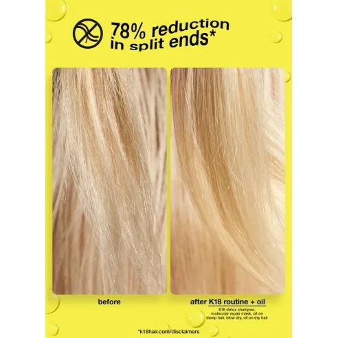 K18 - Aceite Capilar Reparador Molecular 30 ml