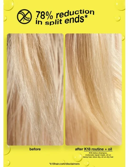 K18 - Aceite Capilar Reparador Molecular 30 ml