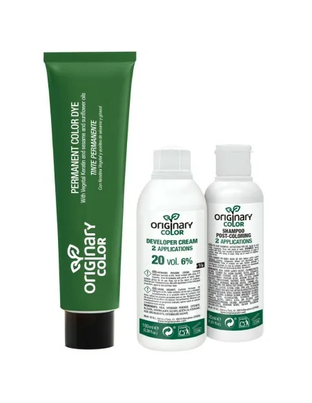 Originary Color - Professional Permanent Color Kit 6-43 Golden Copper Dark Blonde