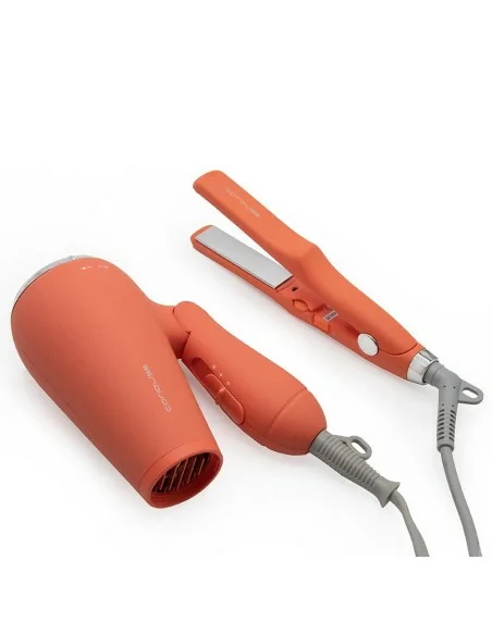 Corioliss - Coral Travel Kit | Hair Straightener + Hair Dryer