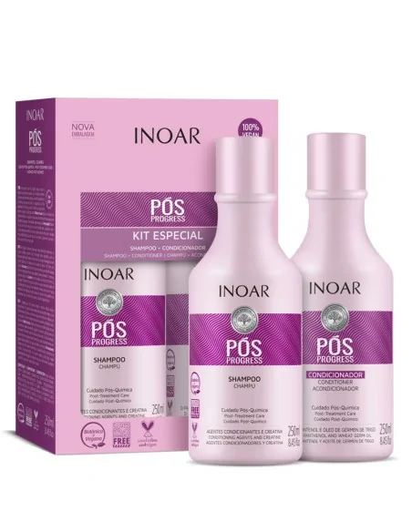Inoar - Pós Progress Shampoo + Conditioner
