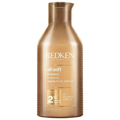 Redken - Pack Hidratante All Soft Champú 300 ml + Acondicionador 300 ml